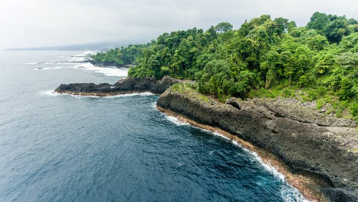 Bioko Island coast