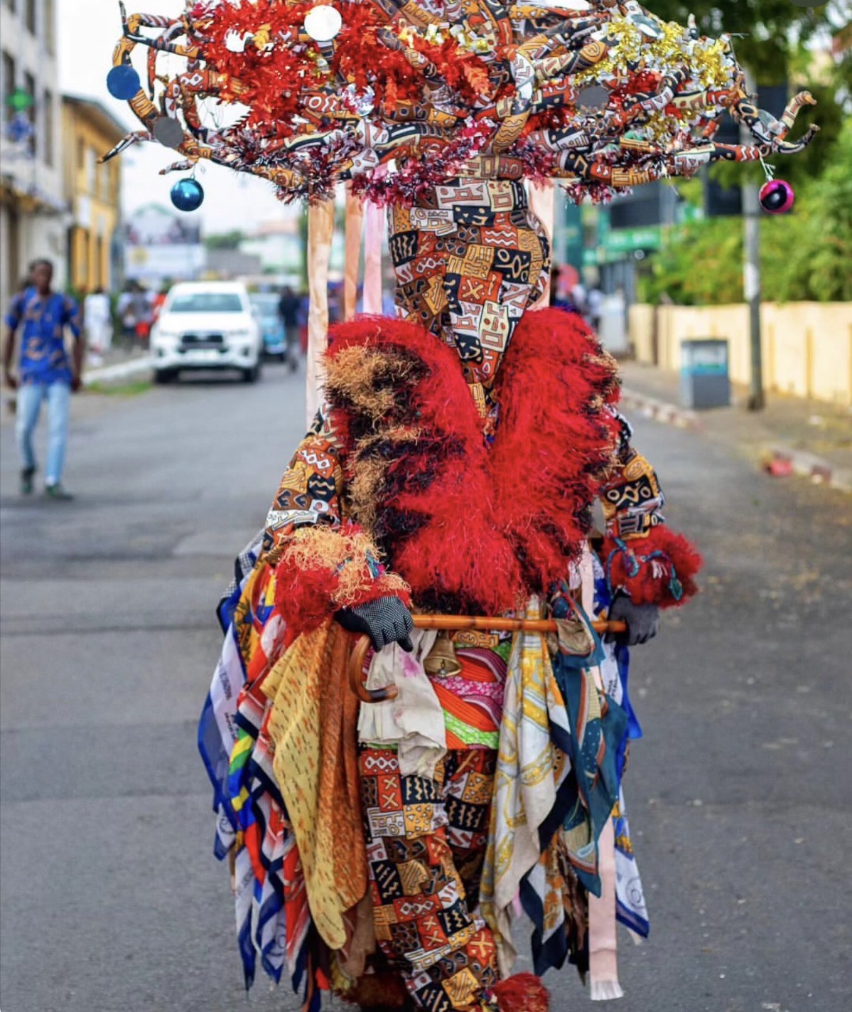 Malabo carnival mask