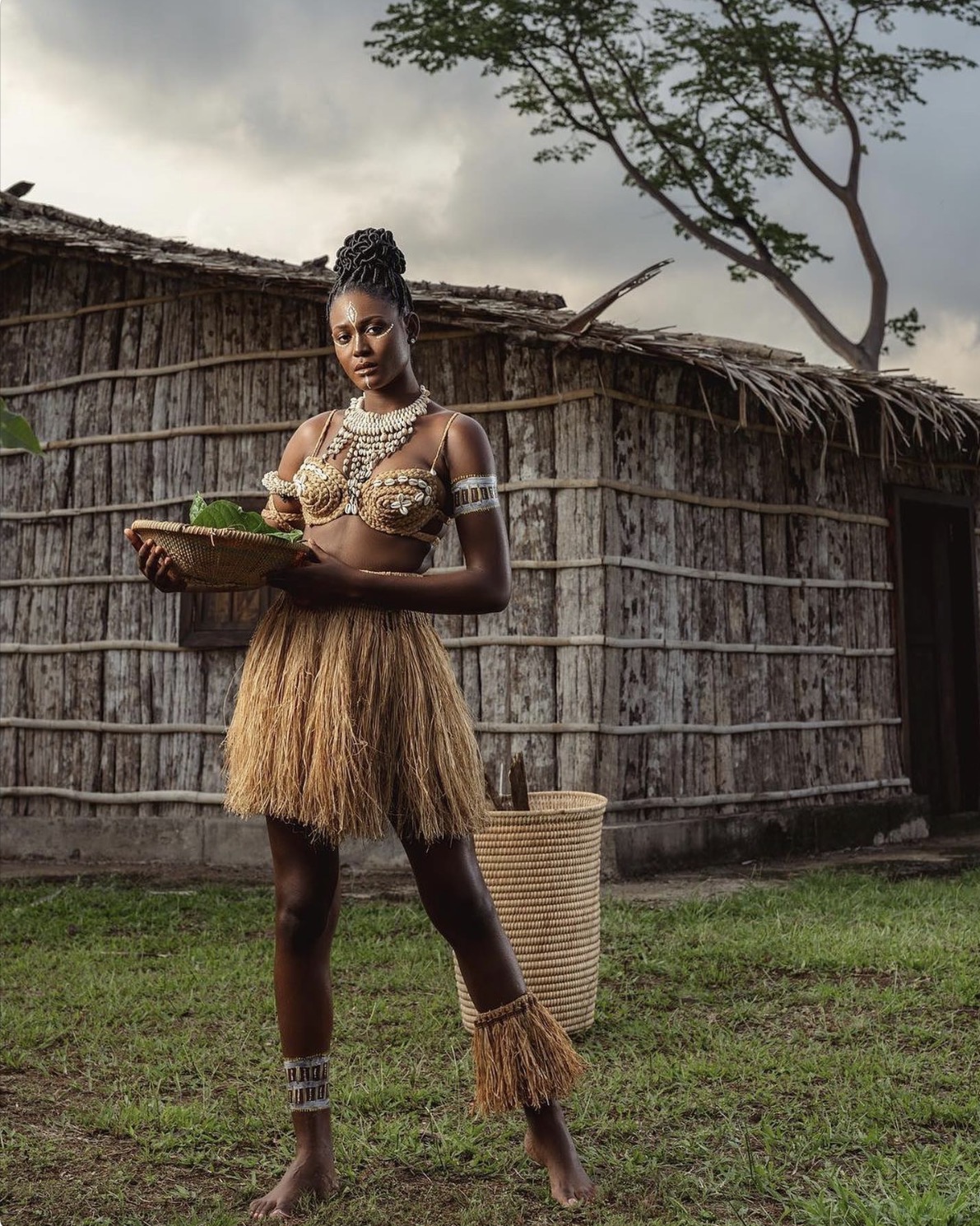Traditional handcrafted attire