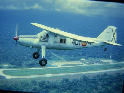 Flight at Santa Isabel Airport