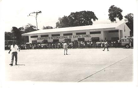 Santa Isabel Airport passenger terminal, 1967