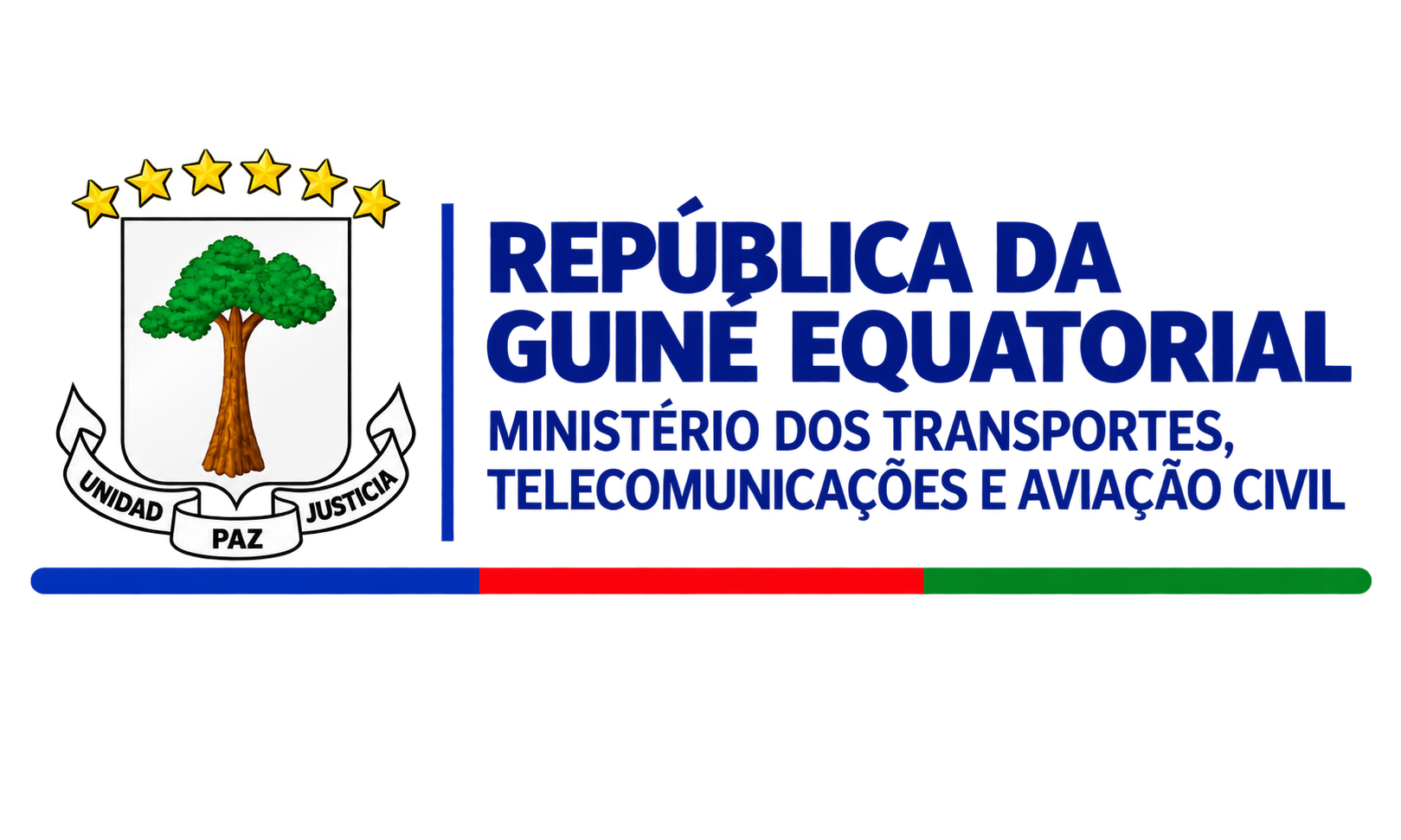 República da Guiné Equatorial · Ministério dos Transportes, Telecomunicações e Aviação Civil